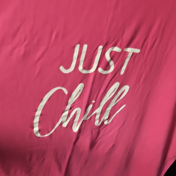 ellos Pink and White Cozy Pajama Set - Picture 2 of 4